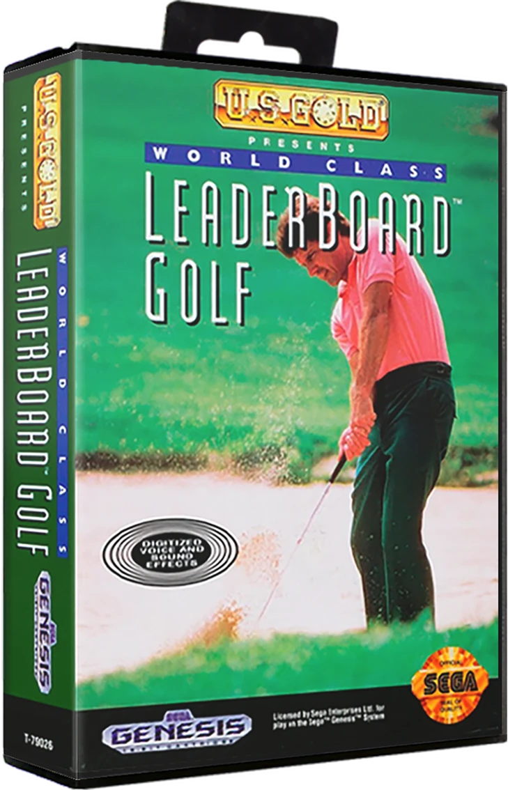 World Class Leaderboard Golf box art