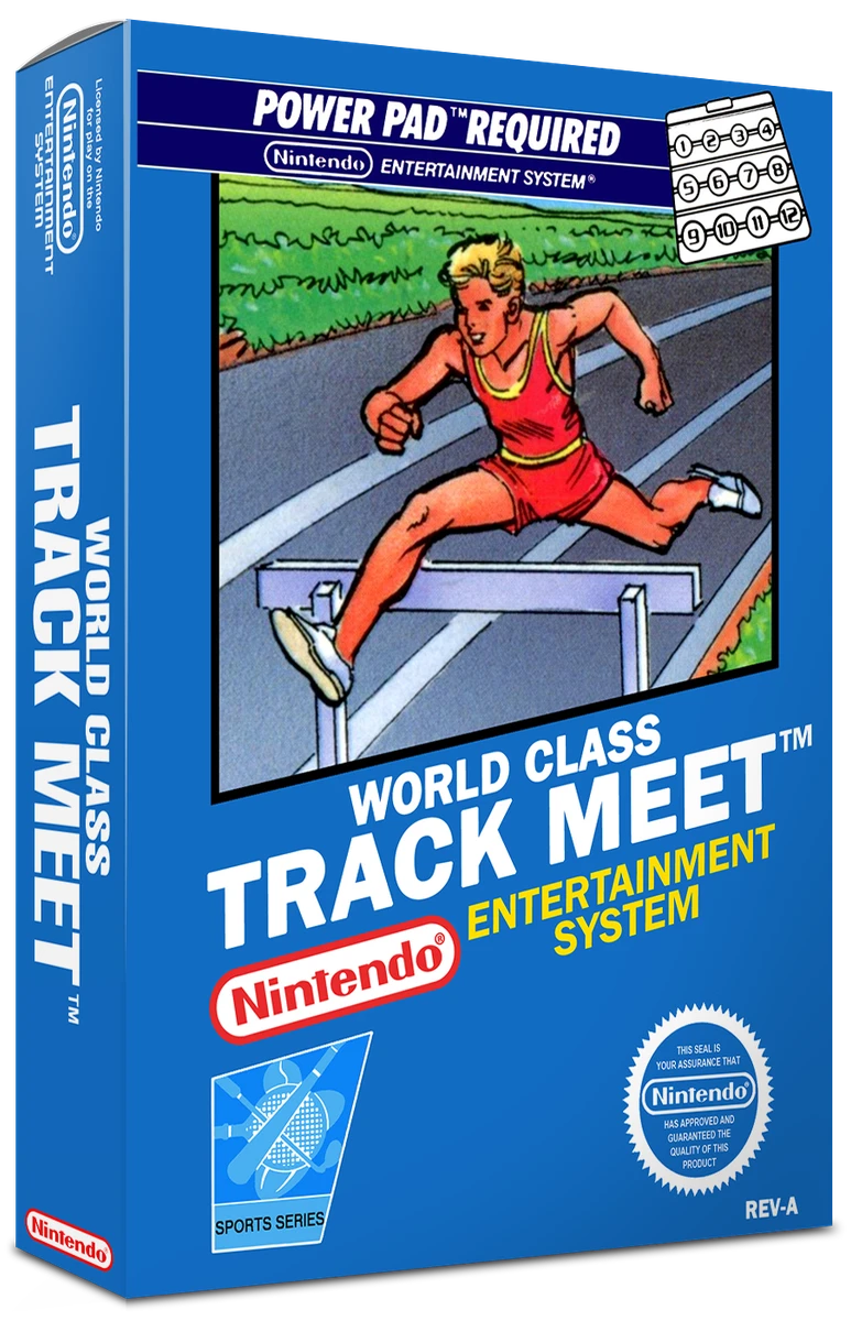 World Class Track Meet box art