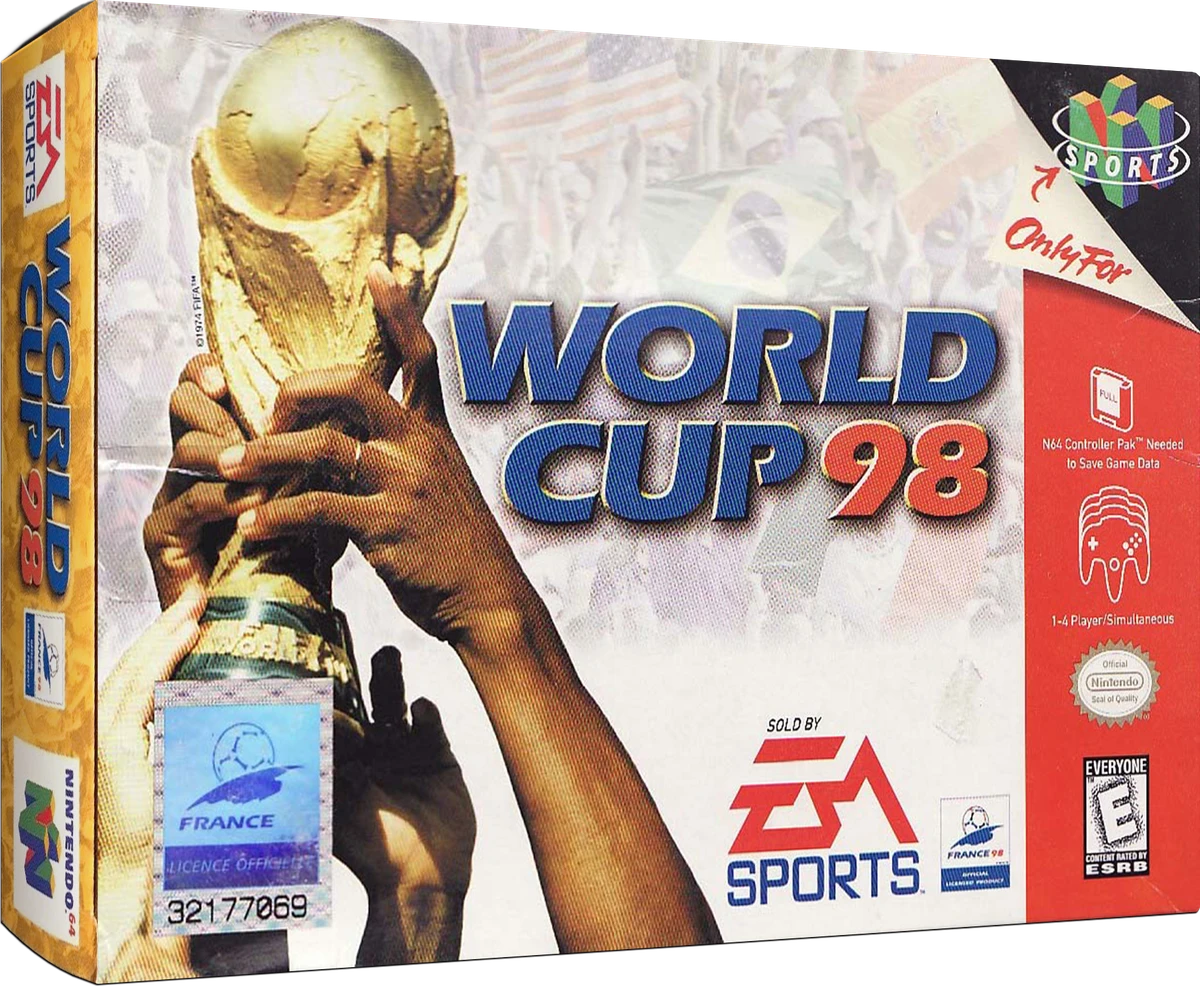 World Cup 98 box art