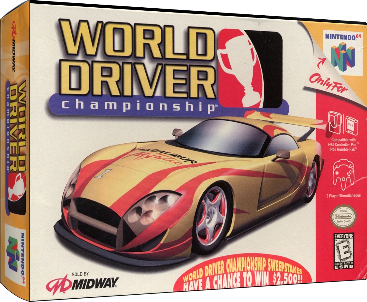 World Driver Championship box art