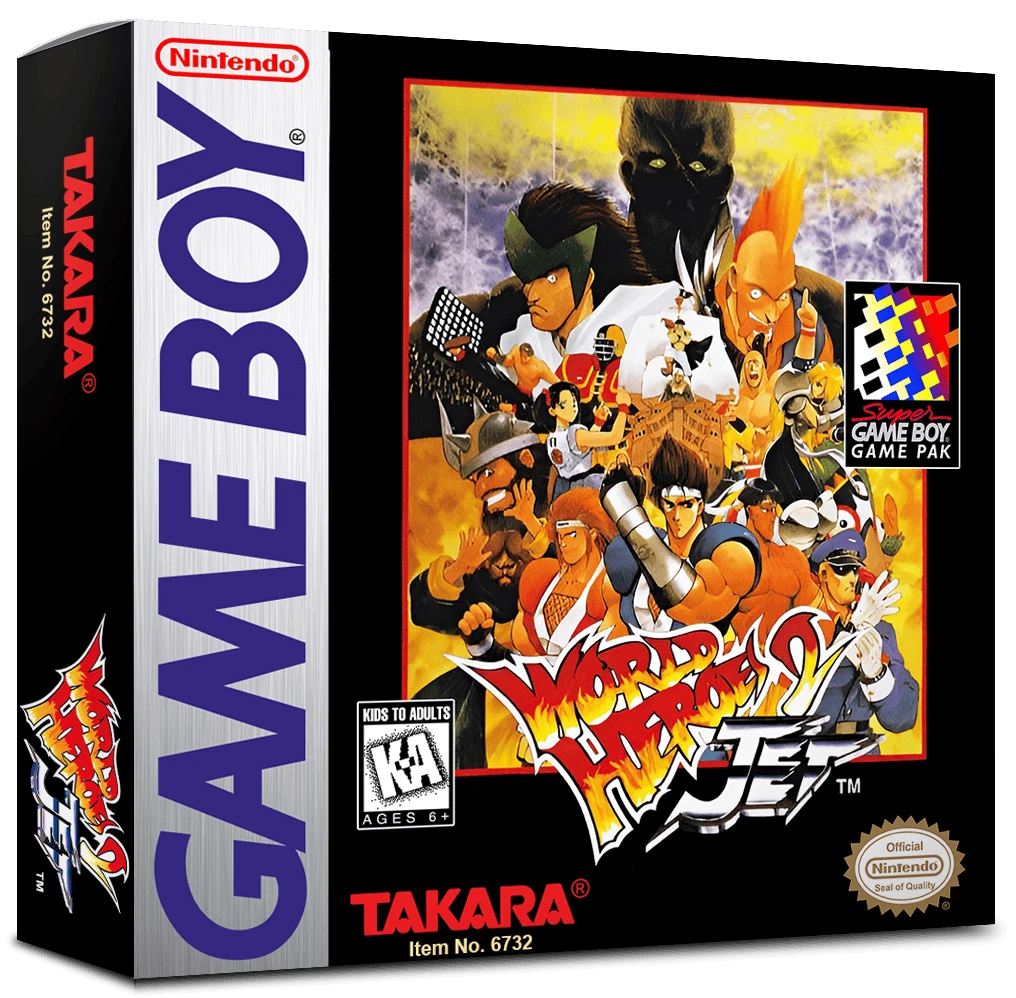 World Heroes 2 Jet box art