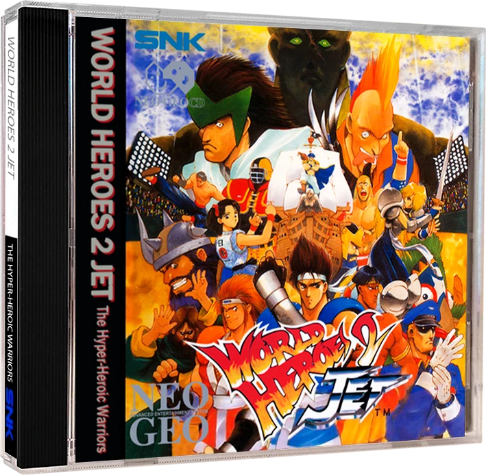 World Heroes 2 Jet box art