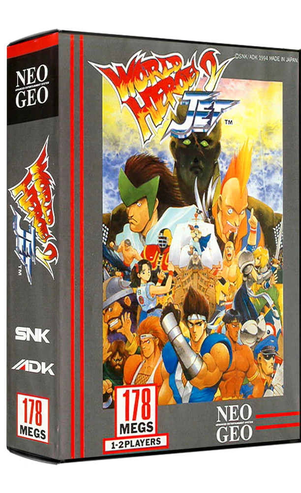 World Heroes 2 Jet box art