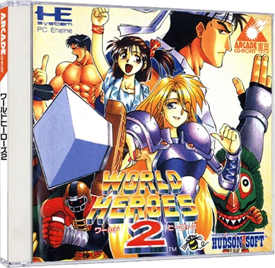 World Heroes 2 box art
