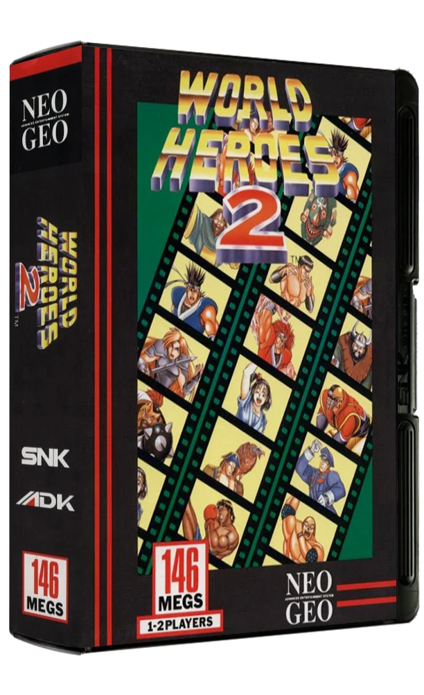 World Heroes 2 box art