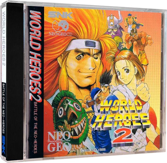 World Heroes 2 box art
