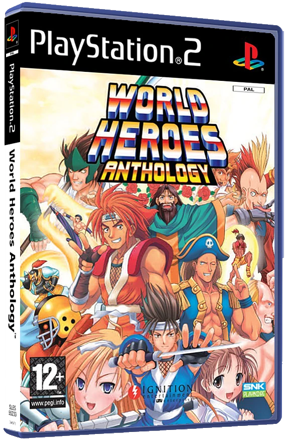 World Heroes Anthology box art