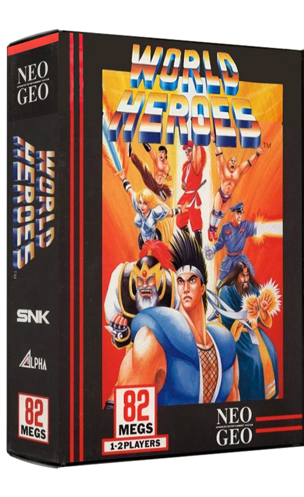 World Heroes box art