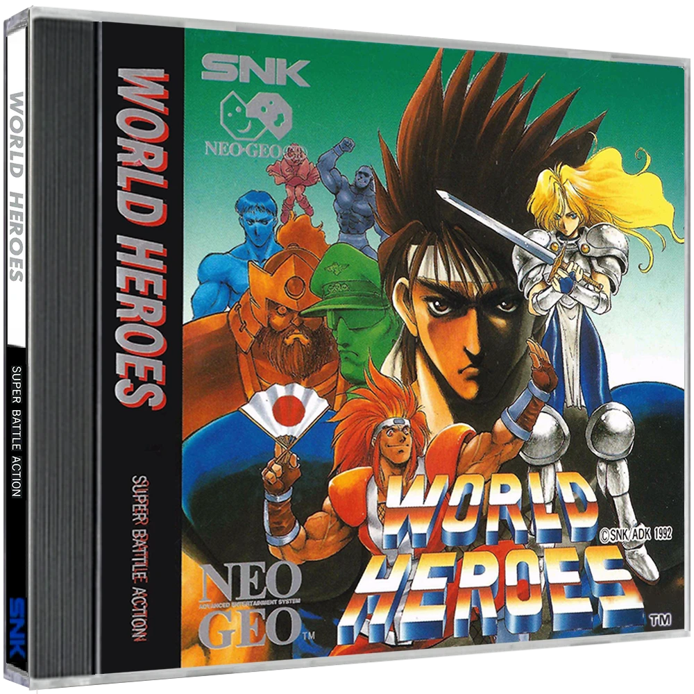 World Heroes box art