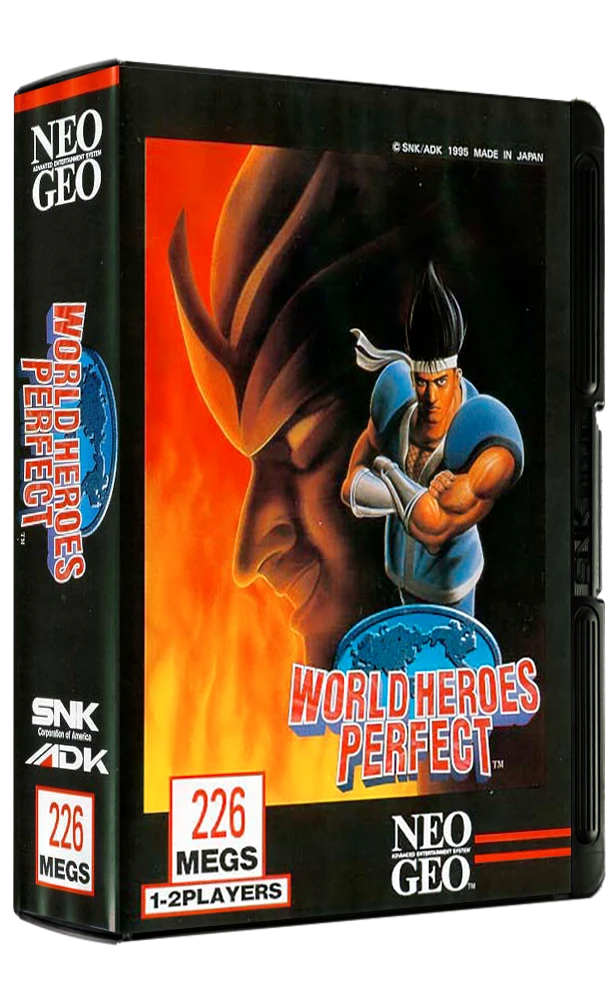 World Heroes Perfect box art