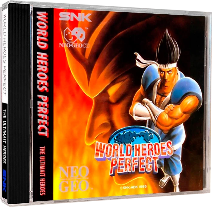 World Heroes Perfect box art