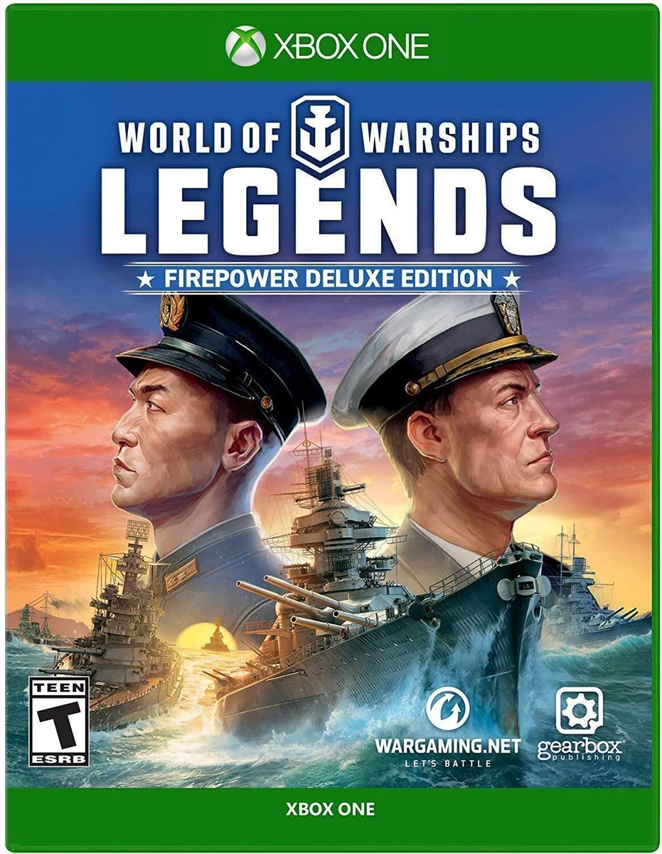 World of Warships Legends [Firepower Deluxe Edition] box art