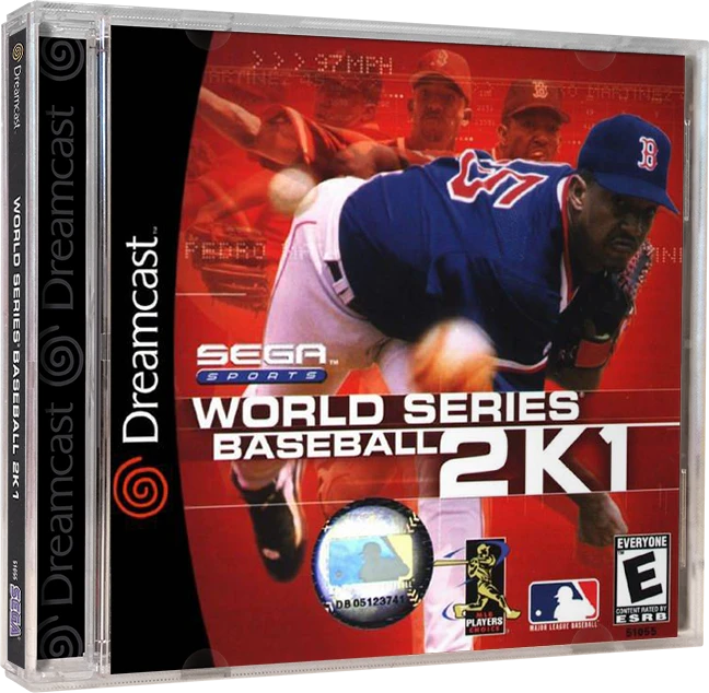 World Series Baseball 2K1 box art