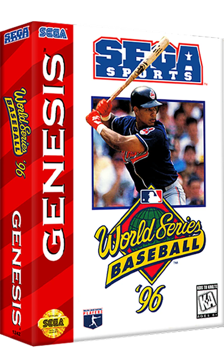 World Series Baseball 96 box art