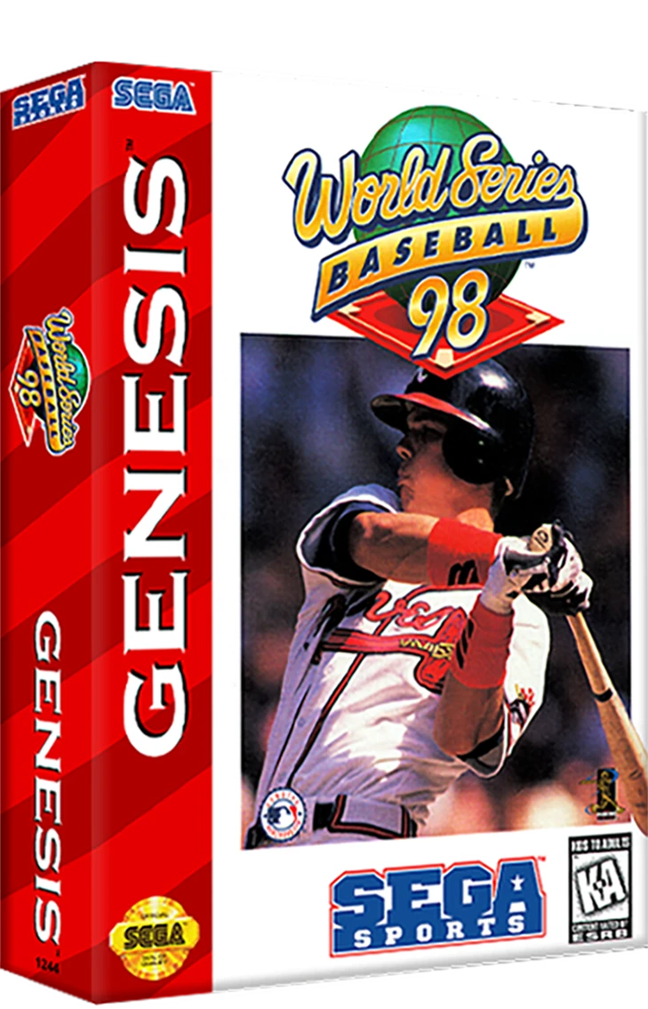 World Series Baseball 98 box art
