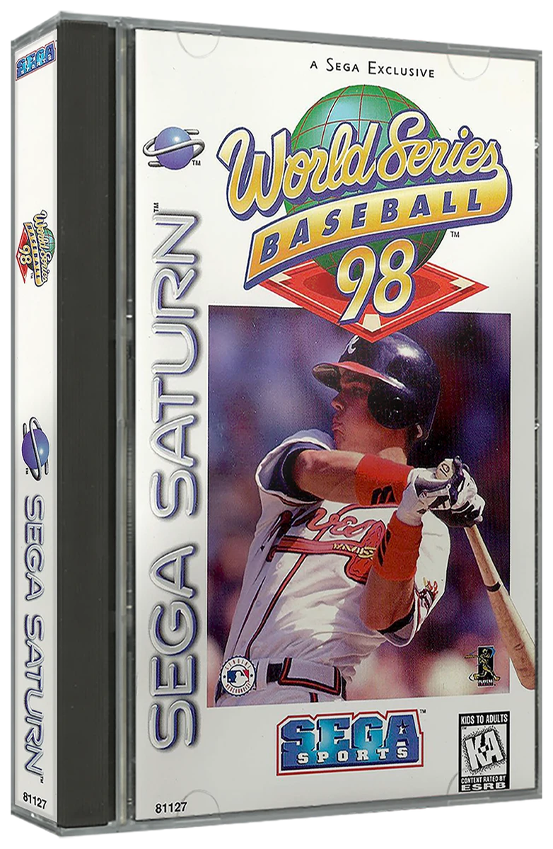 World Series Baseball 98 box art