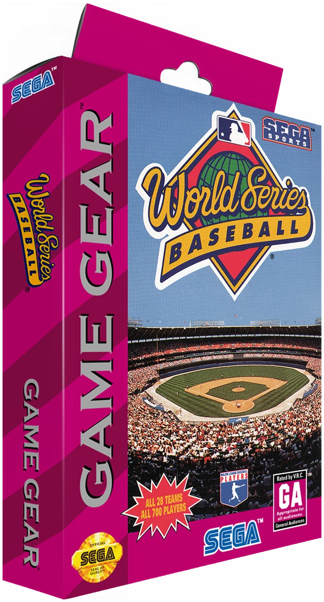 World Series Baseball box art