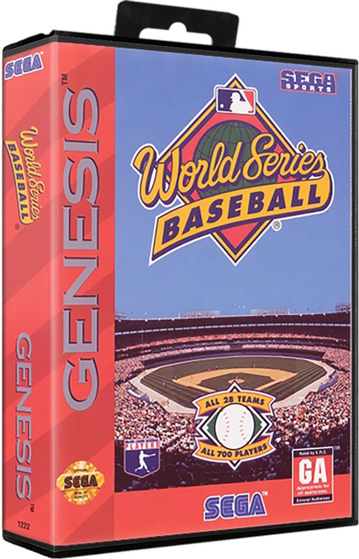 World Series Baseball box art