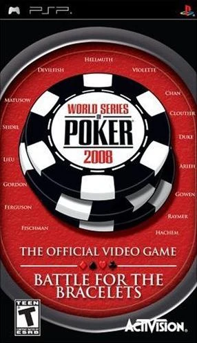 World Series Of Poker 2008 box art