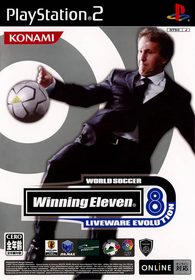 World Soccer: Winning Eleven 8 [Liveware Evolution] box art