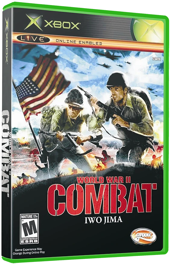 World War II Combat Iwo Jima box art