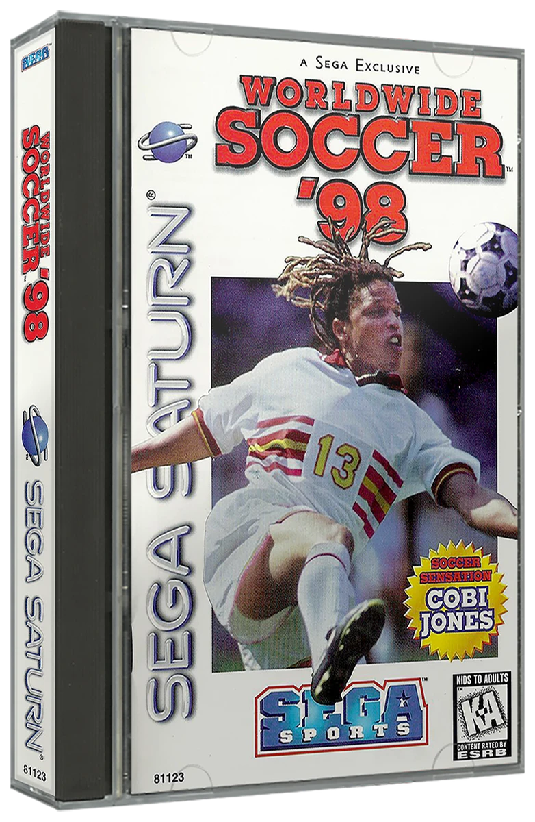 Worldwide Soccer 98 box art