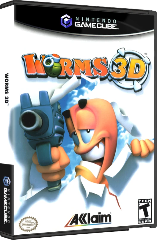 Worms 3D box art