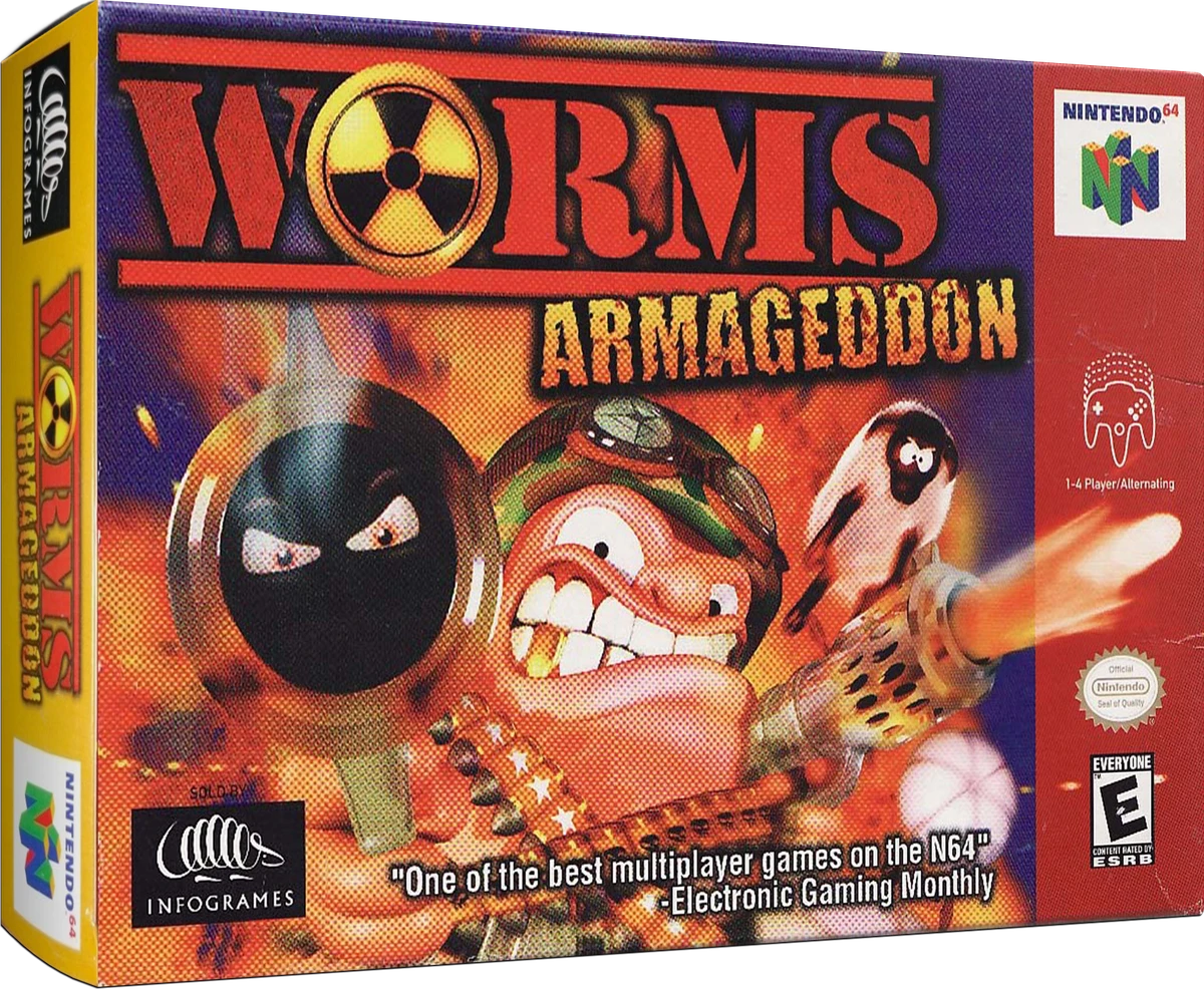 Worms Armageddon box art