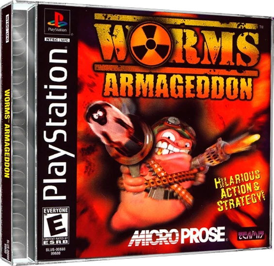 Worms Armageddon box art