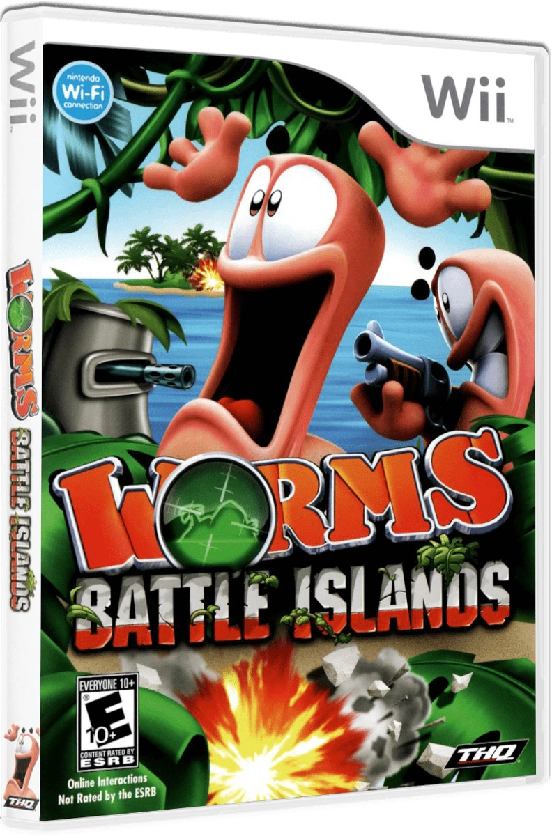 Worms: Battle Islands box art