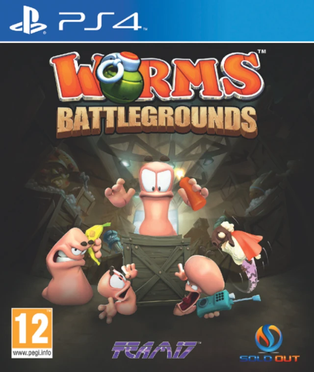 Worms Battlegrounds box art