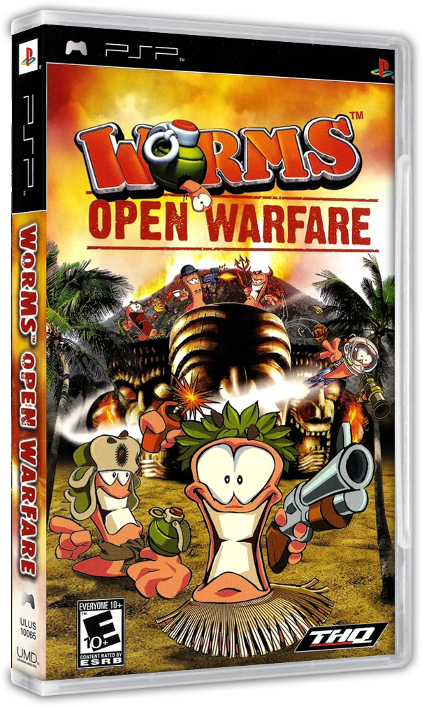 Worms Open Warfare box art