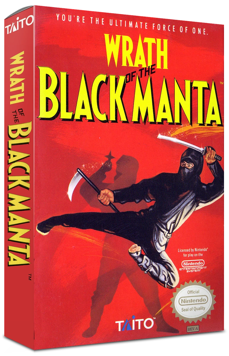 Wrath of the Black Manta box art