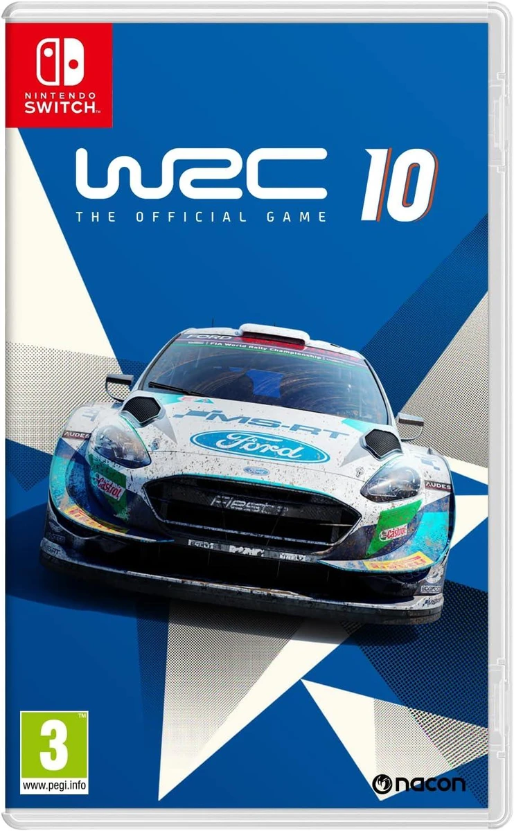 WRC 10 box art
