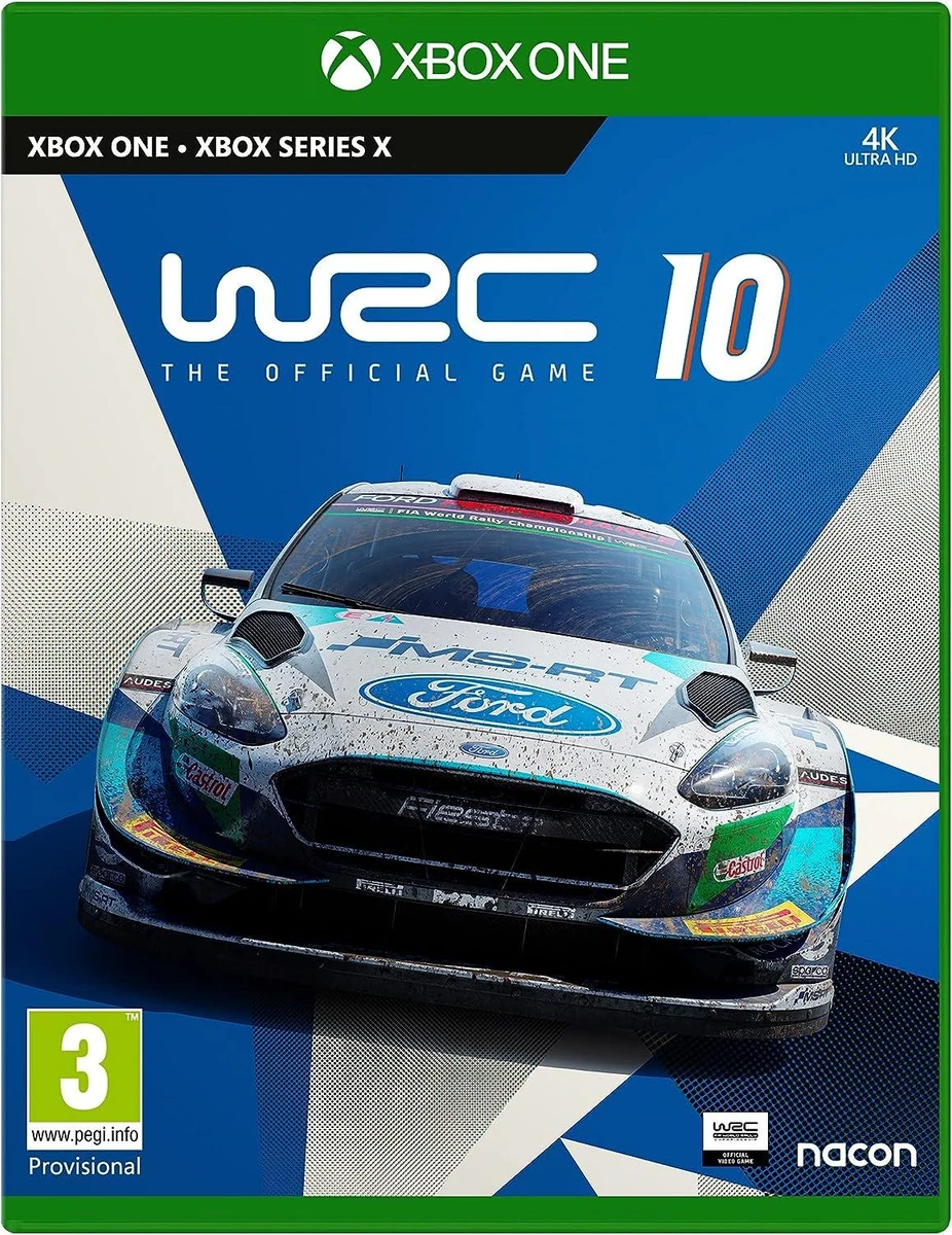 WRC 10 box art