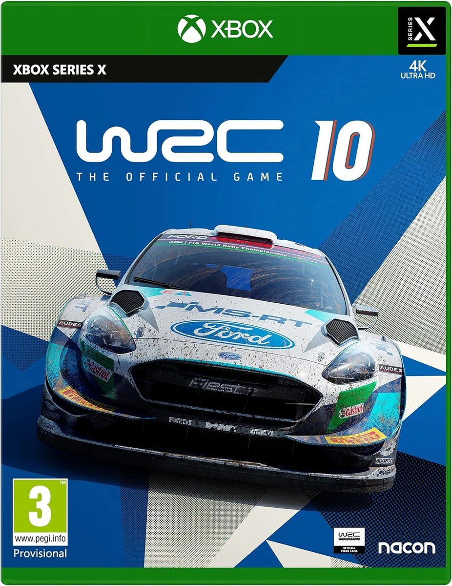 WRC 10 box art