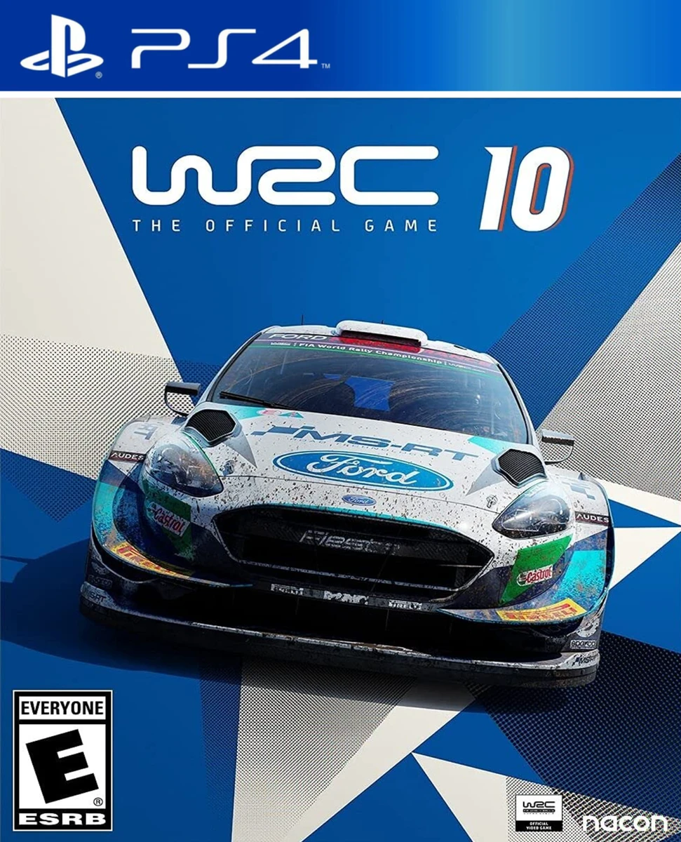 WRC 10 box art