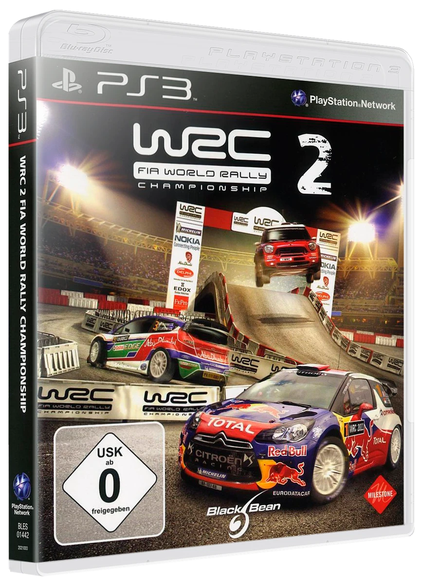 WRC 2: FIA World Rally Championship box art