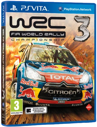 WRC 3: FIA World Rally Championship box art
