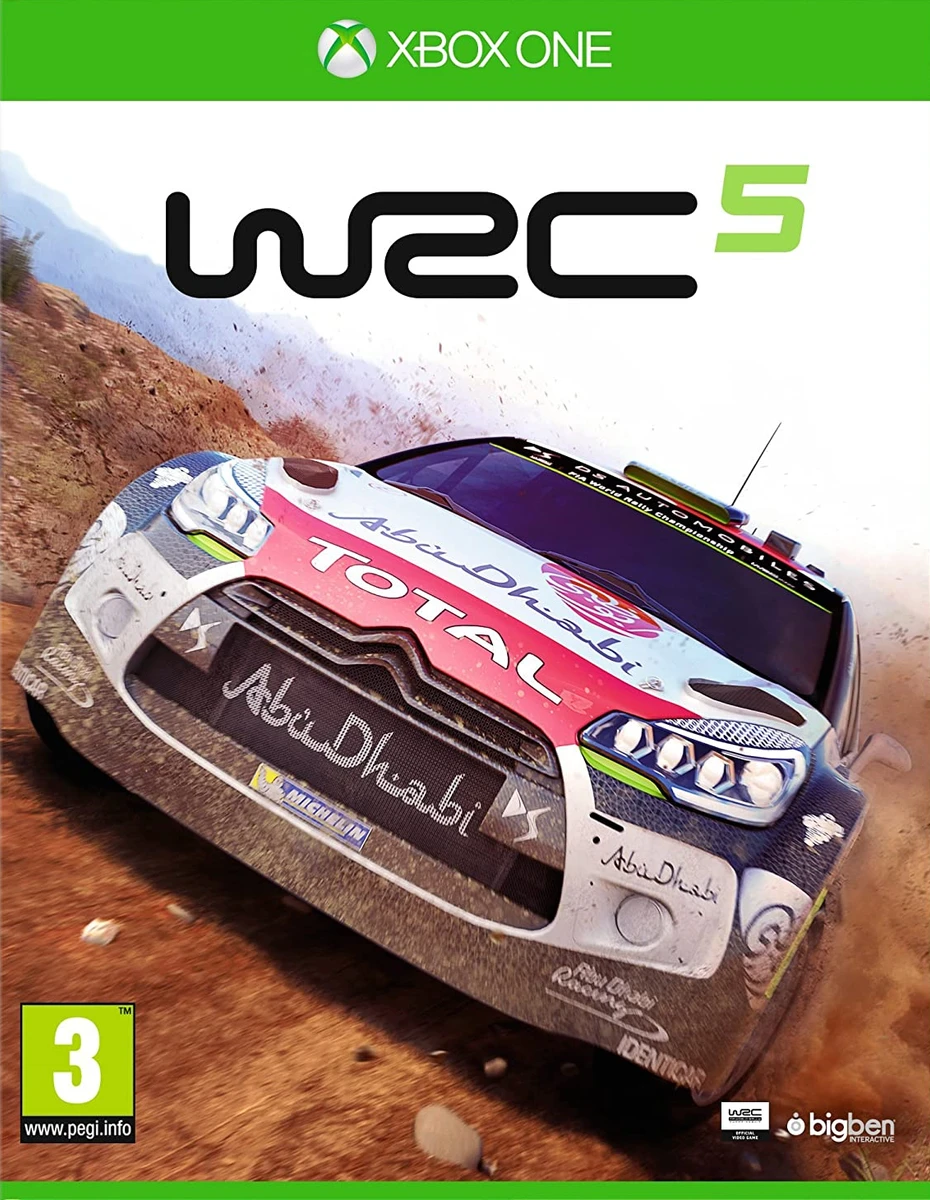 WRC 5 box art