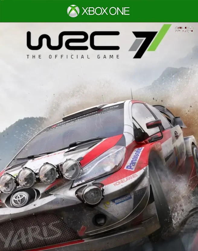 WRC 7 box art