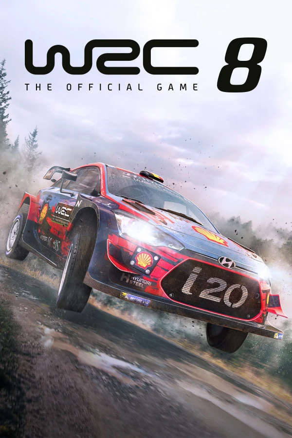 WRC 8 box art