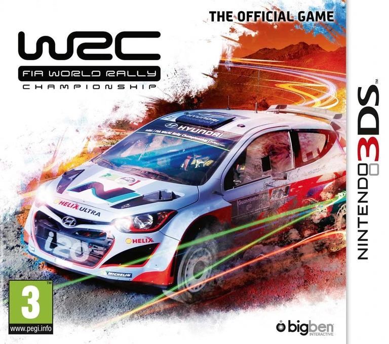 WRC FIA World Rally Championship box art