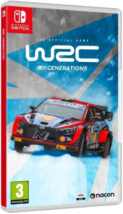 WRC Generations box art