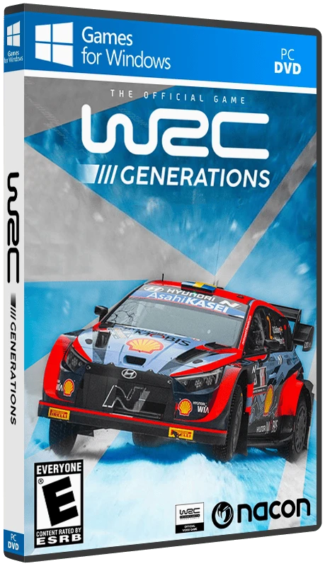 WRC Generations box art