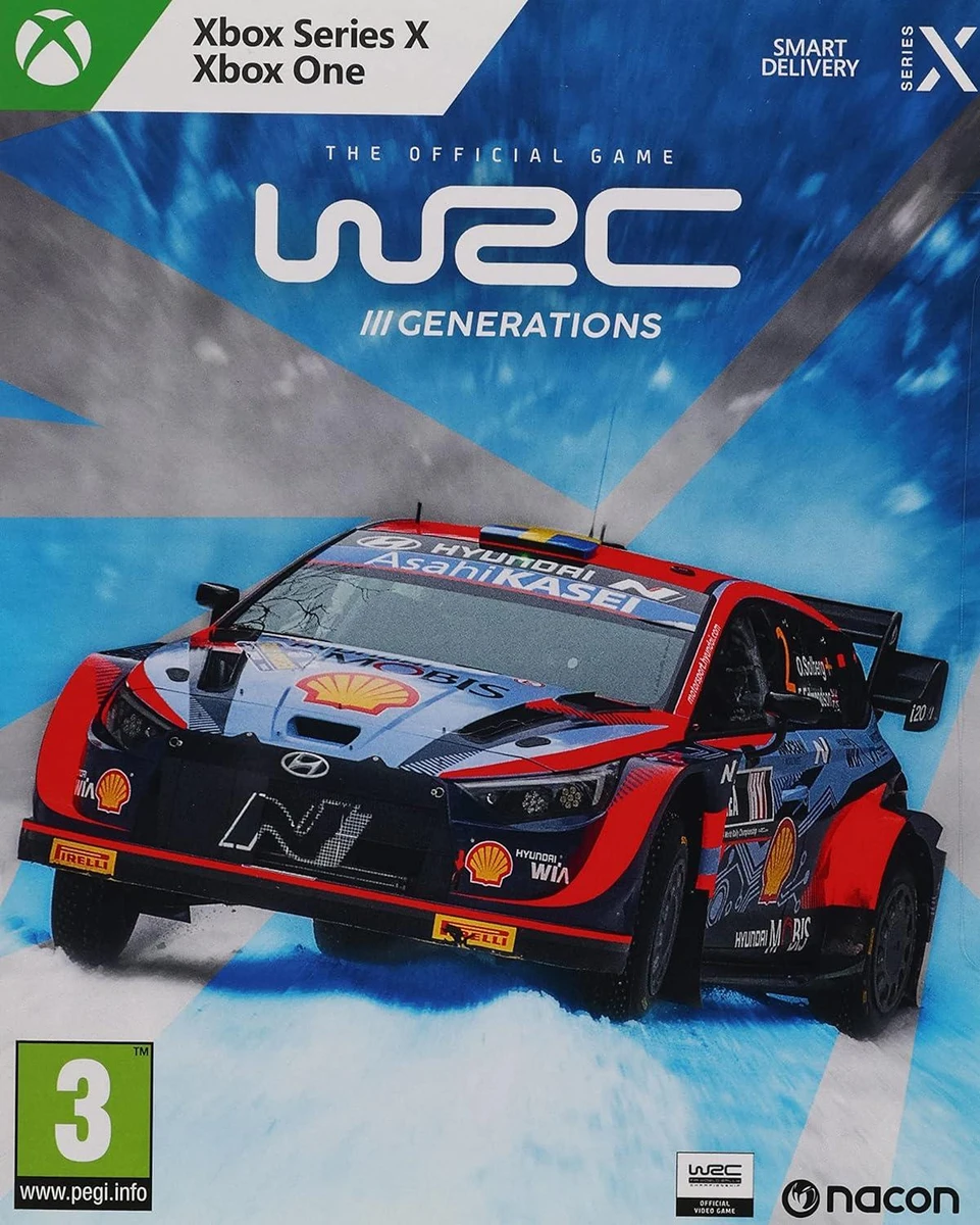 WRC Generations box art