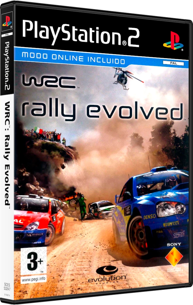 WRC: Rally Evolved box art