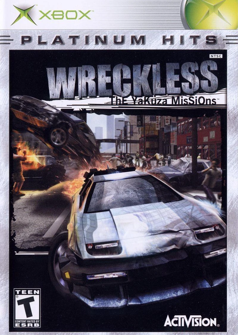 Wreckless Yakuza Missions [Platinum Hits] box art