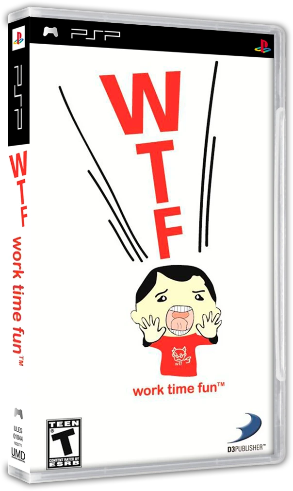 WTF Work Time Fun box art