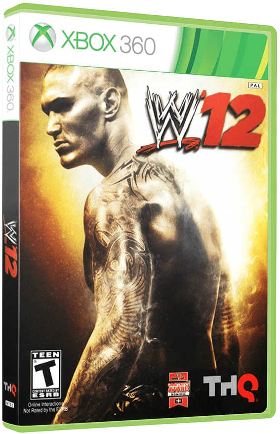 WWE '12 box art